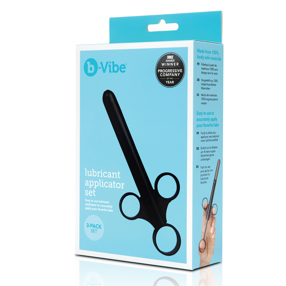 b-Vibe Набор аппликаторов b-Vibe для лубриканта из 3 шт