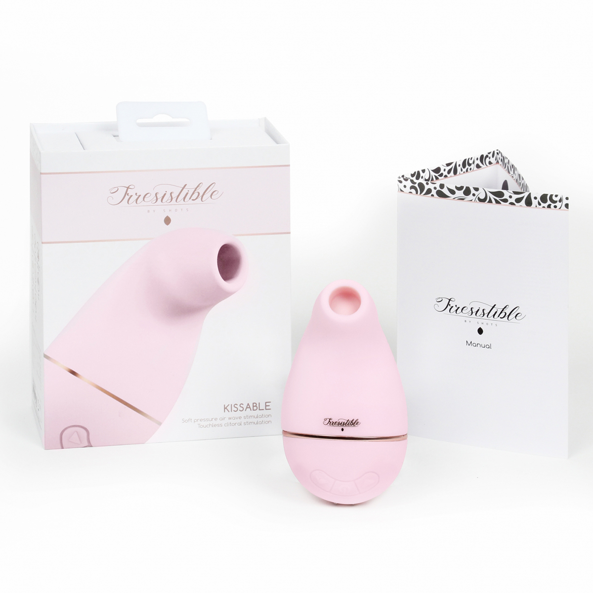 Irresistible Женский нежный массажер Irresistible Kissable Pink
