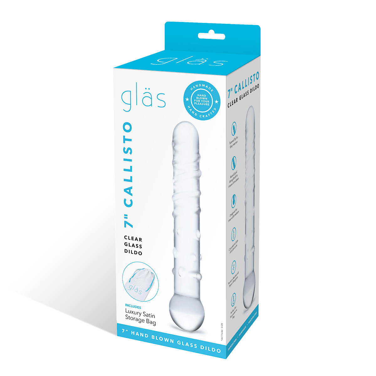 Glas Стеклянная прозрачная палочка CALISTO