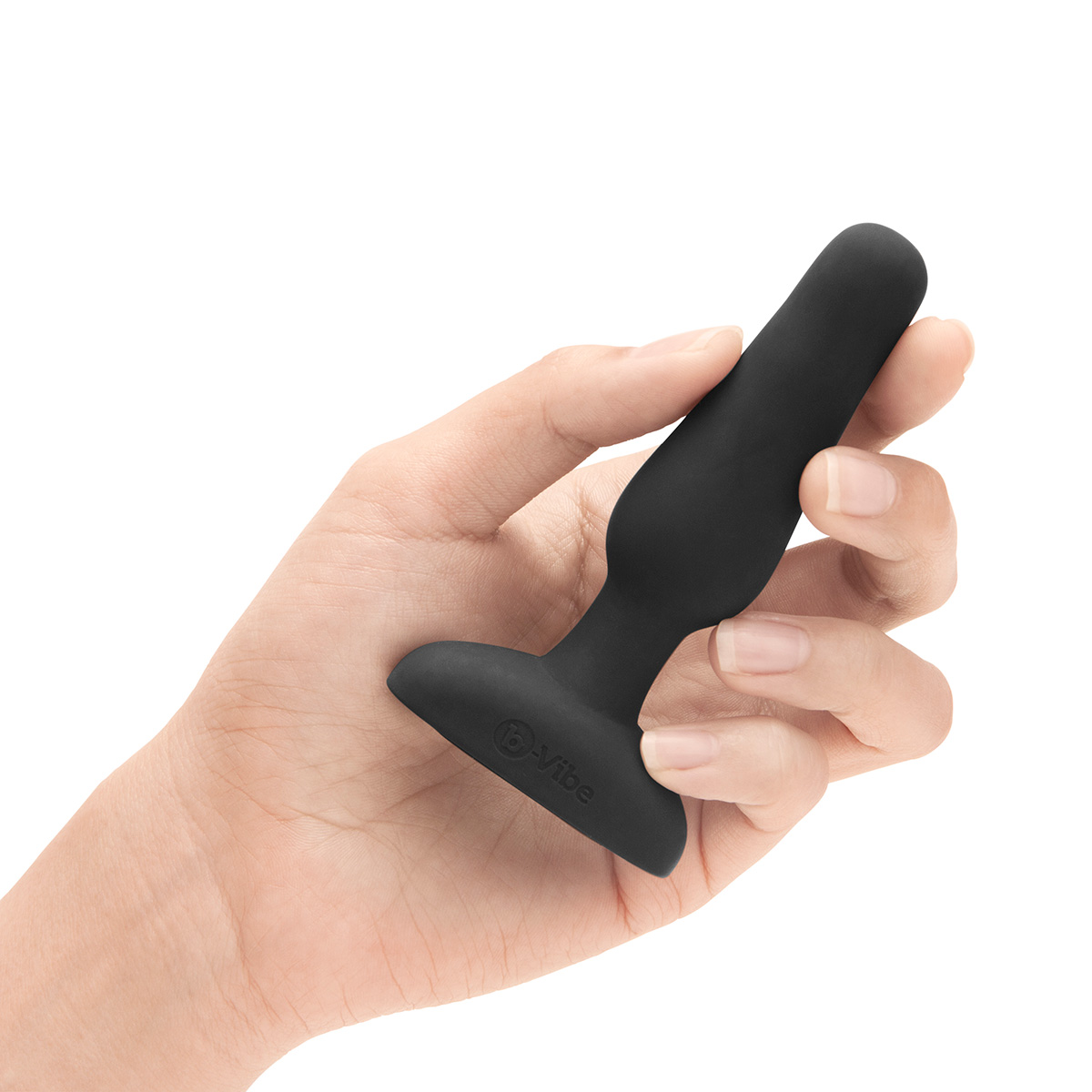 b-Vibe Анальный премиум-миниплаг b-Vibe Novice Plug черный