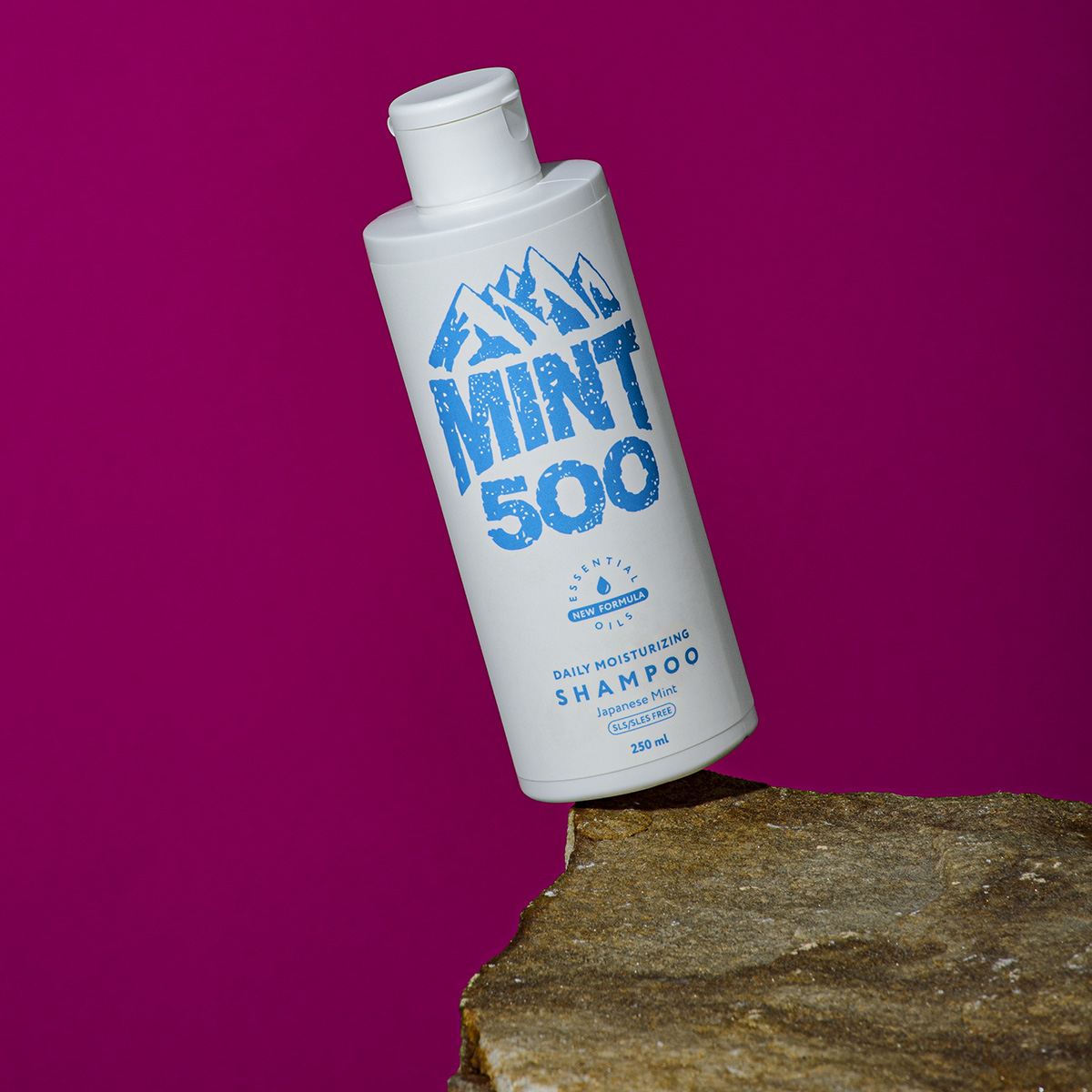 MINT500 Шампунь увлажняющий Mint500 Daily Moisturising SLS Free Shampoo Japanese Mint 250 мл