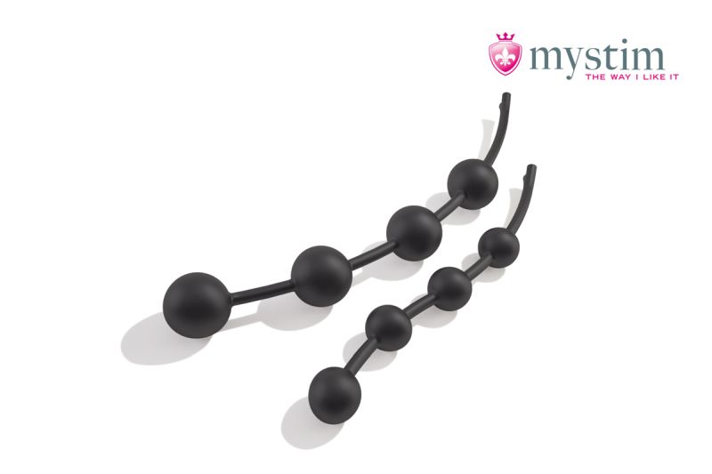 Mystim e-stim anal beads Booty Garland L Анальные бусы большие