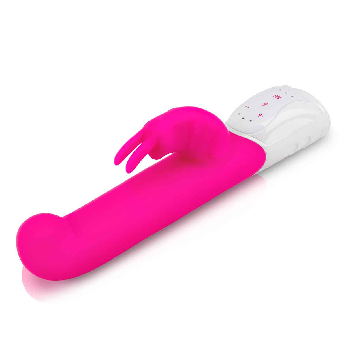 Rabbit Essentials Вибромассажер стимулирующий G-точку COME HITHER G-SPOT RABBIT розового цвета