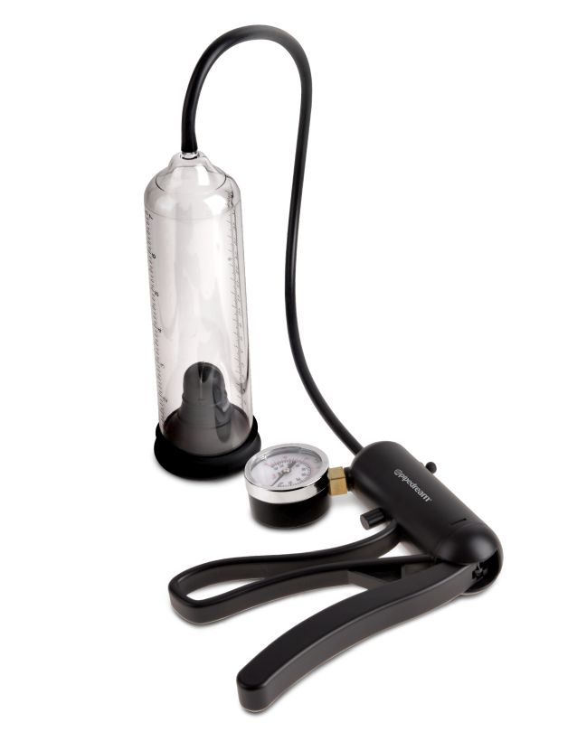 Вакуумная мужская помпа с датчиком давления Pump Worx Pro-Gauge Power Pump
