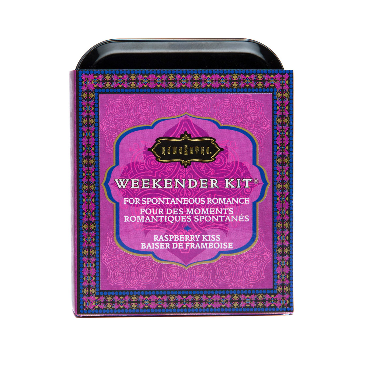 KamaSutra Срок до 31.03.2027 Набор для путешествий и романтических встреч THE Weekender Tin Can Raspberry Kiss