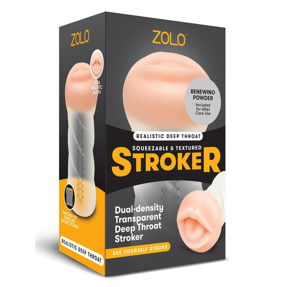 Zolo Мастурбатор Zolo DEEP THROAT