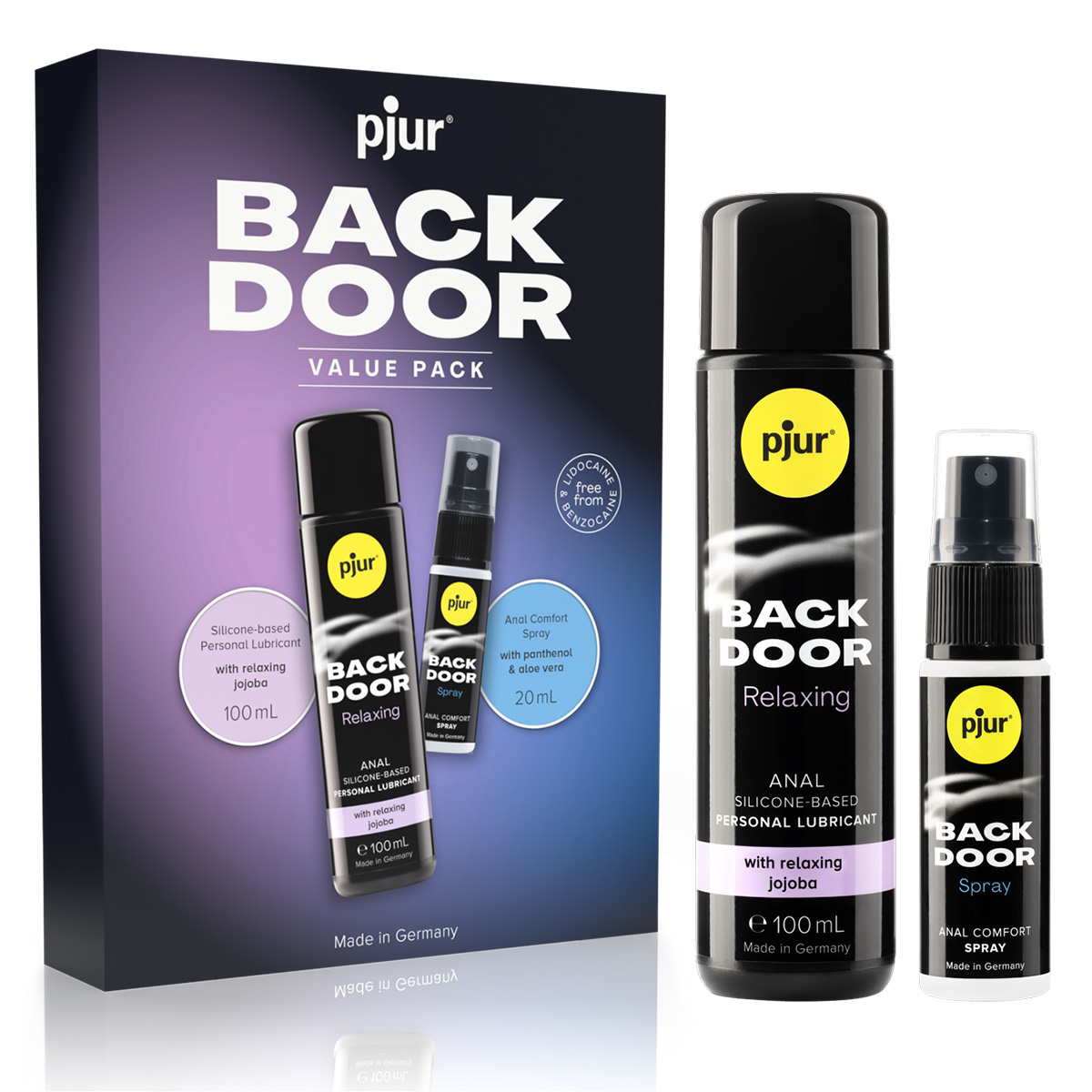 Pjur Набор pjur BACK DOOR лубрикант и спрей