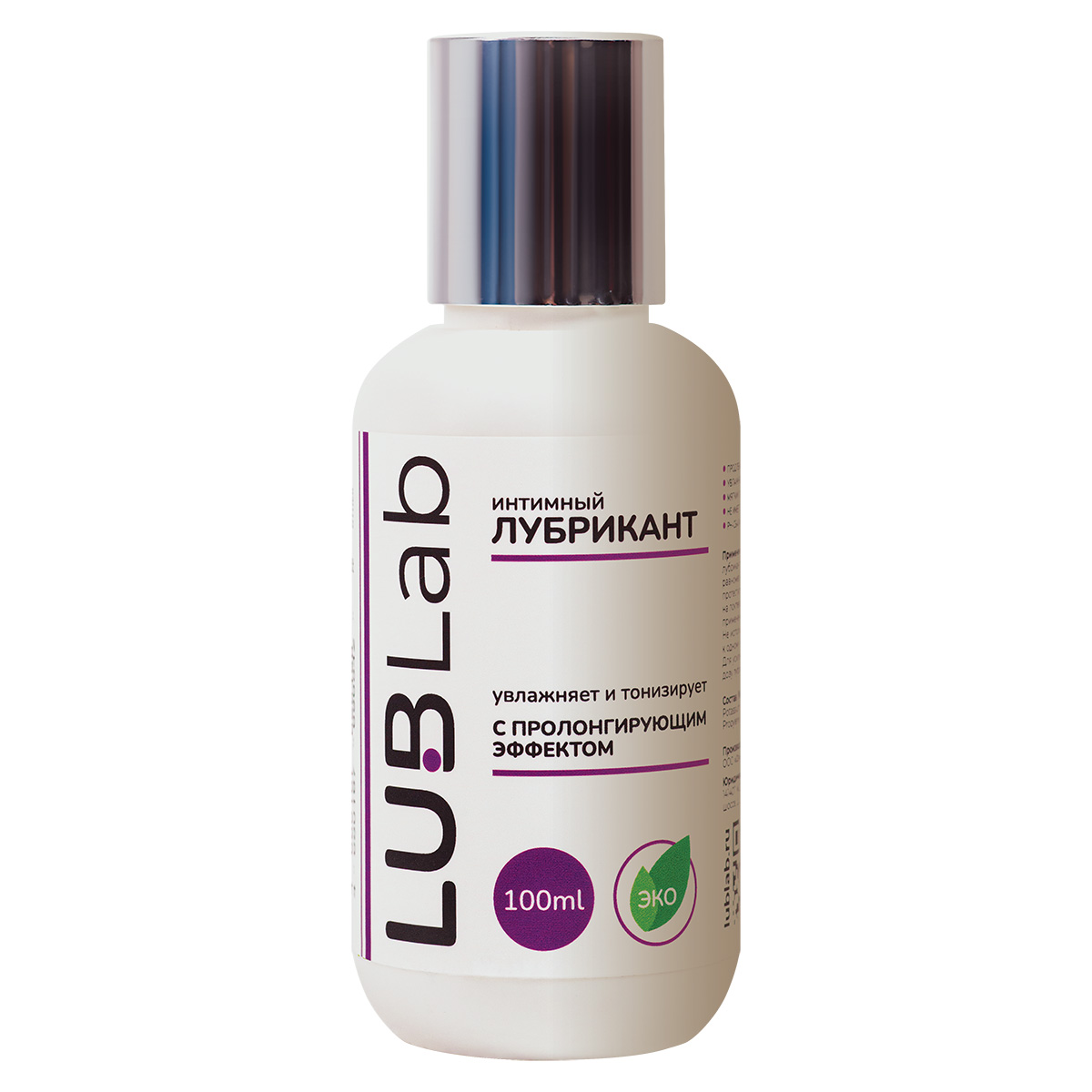 LUBLab Тонизирующий лубрикант с пролонгирующим эффектом LUBLab 100 мл