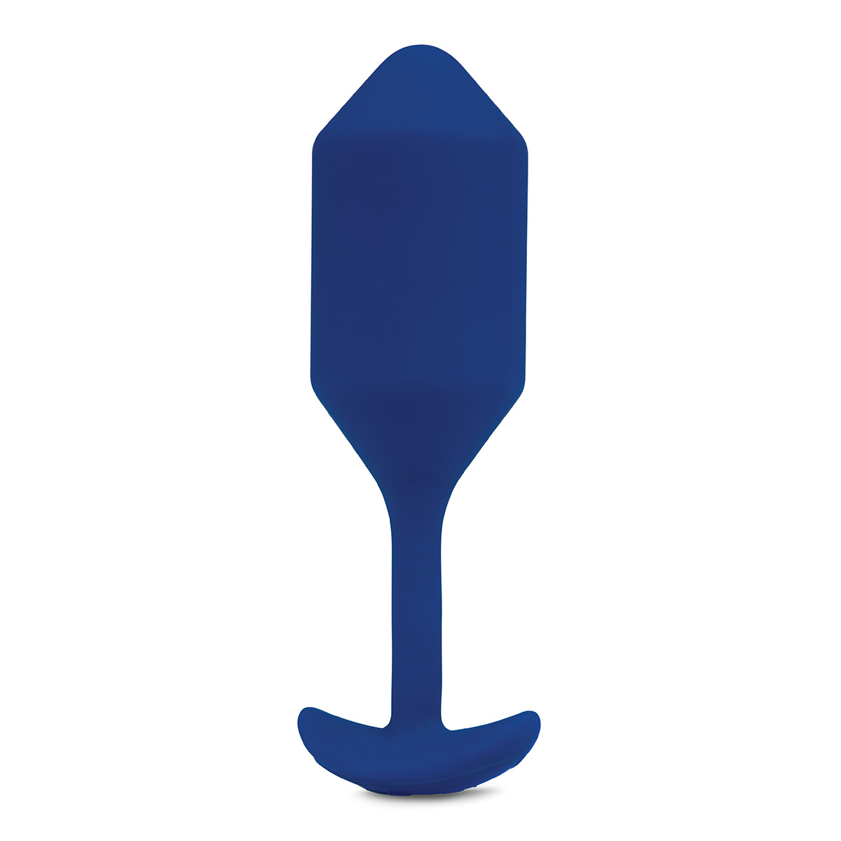 b-Vibe Профессиональная пробка для ношения с вибрацией синяя B-Vibe Vibrating Snug Plug 4
