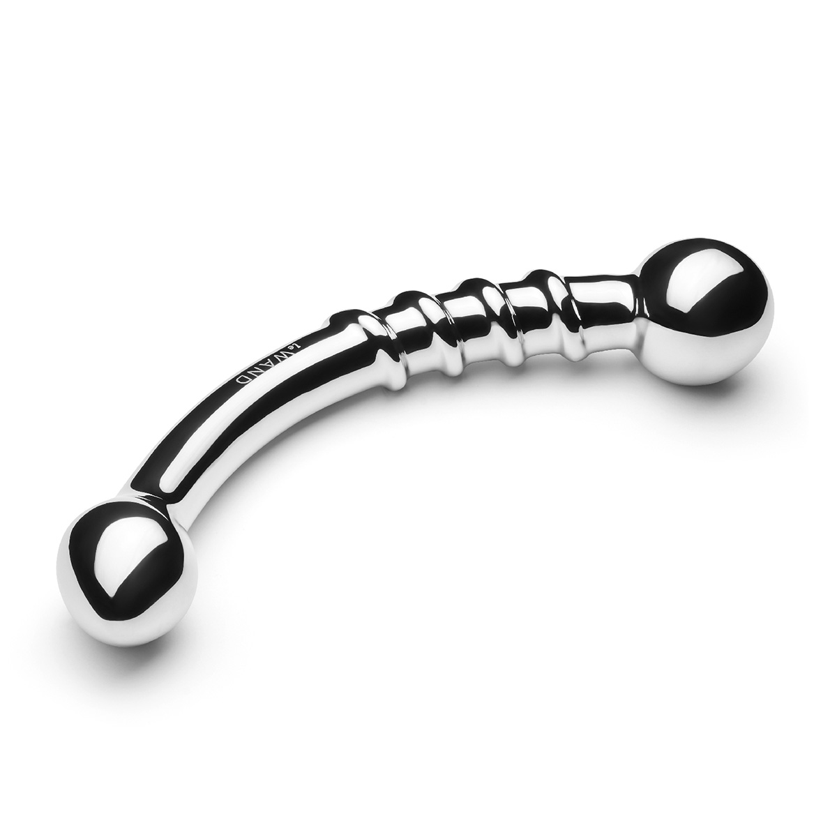 le WAND Изогнутый фаллоимитатор из стали со спиралью le WAND Bow