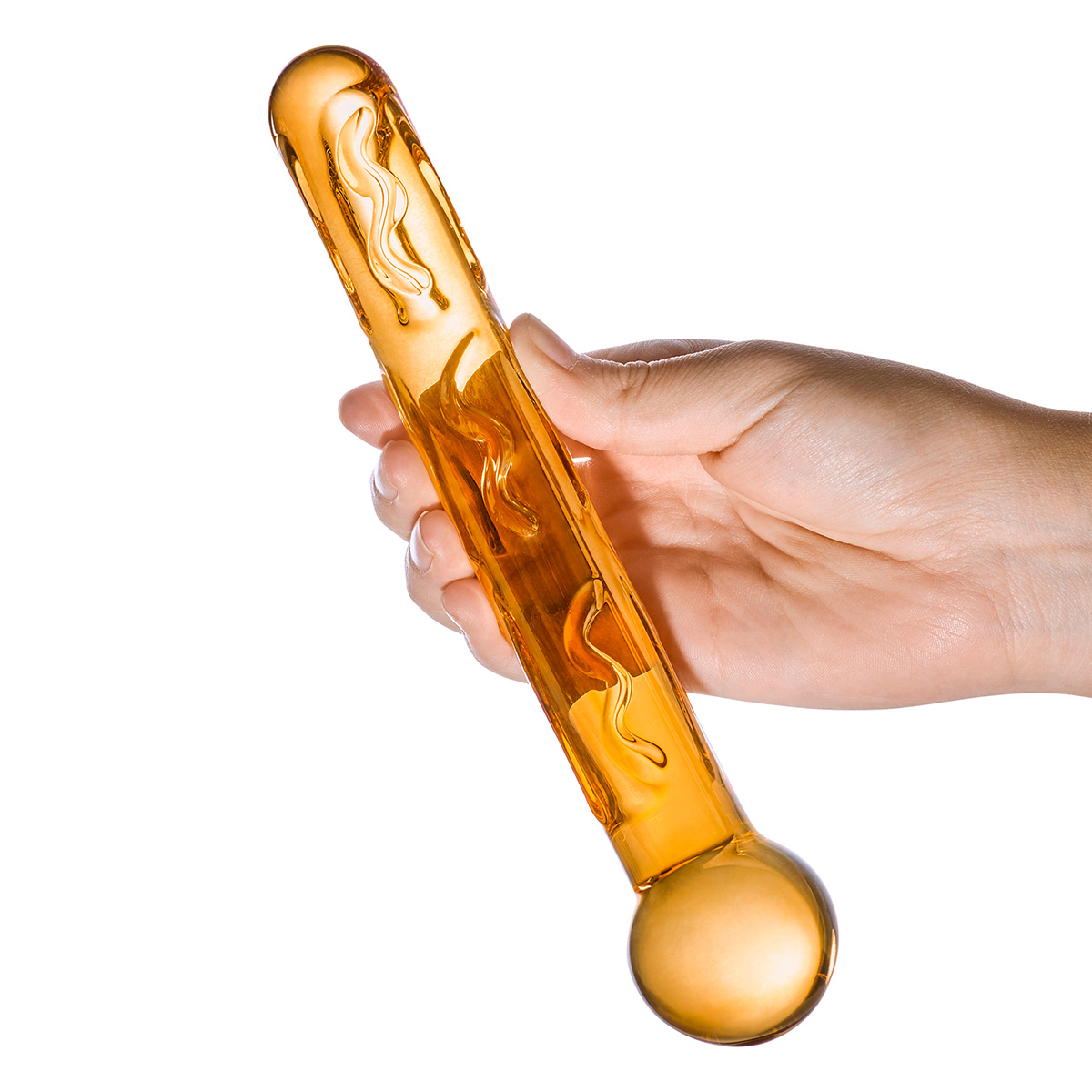 Glas Трость из стекла для стимуляции ORANGE TICKLER