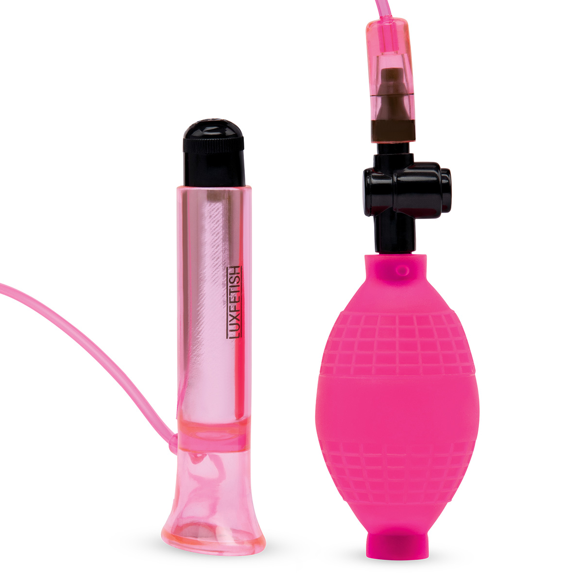 Lux Fetish Вакуумный стимулятор для клитора с вибрацией Vibrating Clitoral Pump with Quick Release