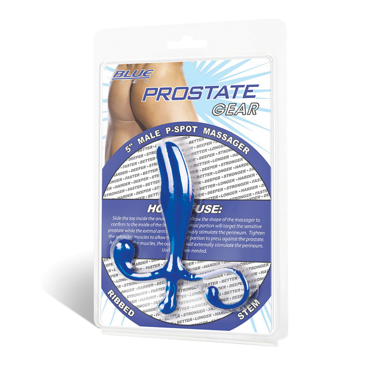 BlueLine Синий массажер простаты 5" Male P-Spot