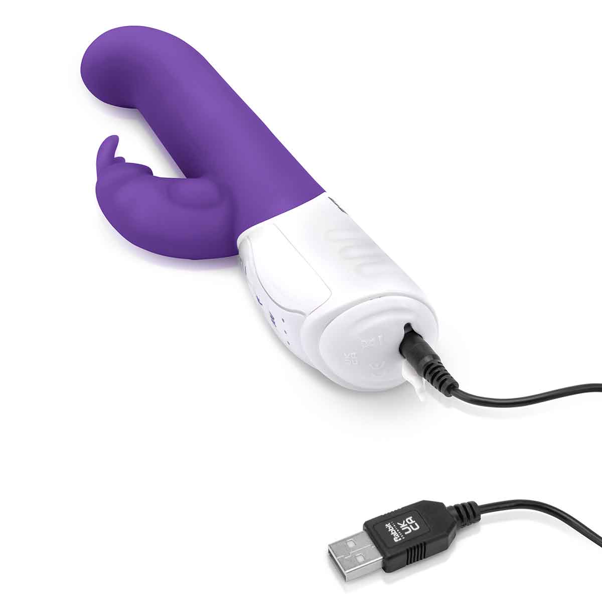 Rabbit Essentials Вибромассажер стимулирующий G-точку  COME HITHER G-SPOT RABBIT фиолетового цвета