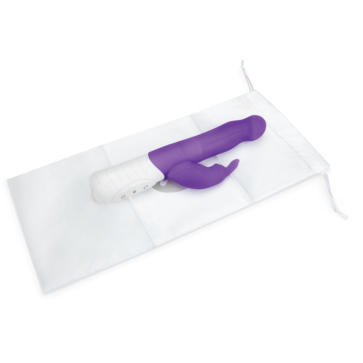 Rabbit Essentials Тонкий кролик-вибратор SLIM SHAFT RABBIT фиолетовый
