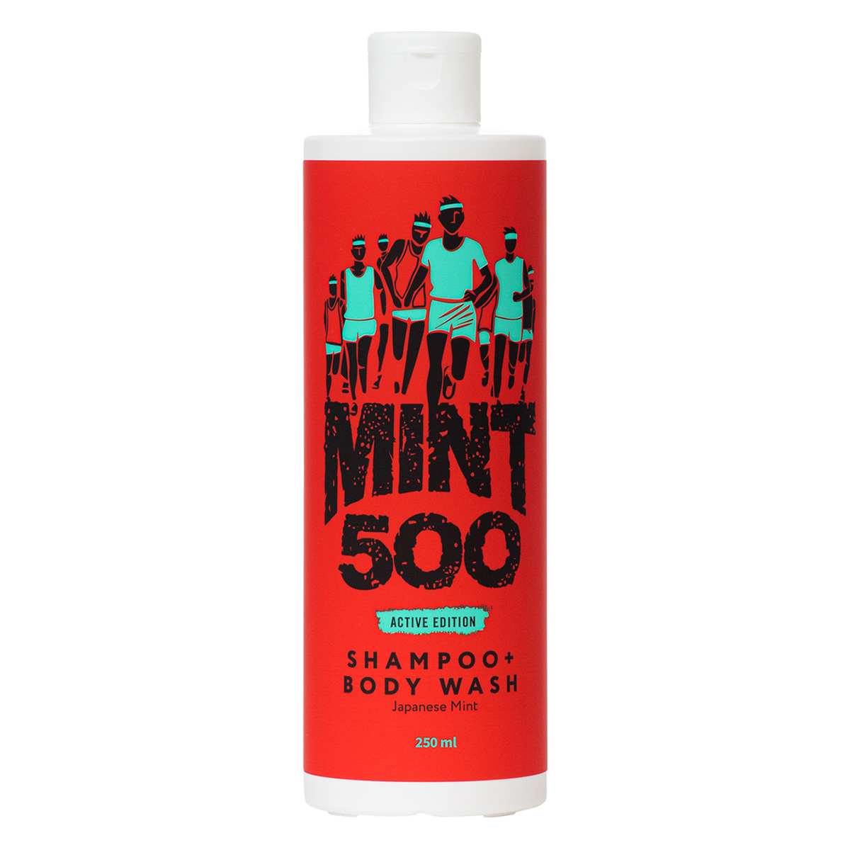 MINT500 Шампунь и гель для душа Mint500 Active Edition Japanese Mint 250 мл