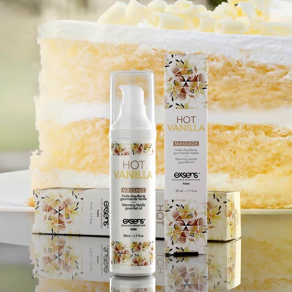 Разогревающее массажное масло Gourmet HOT VANILLA