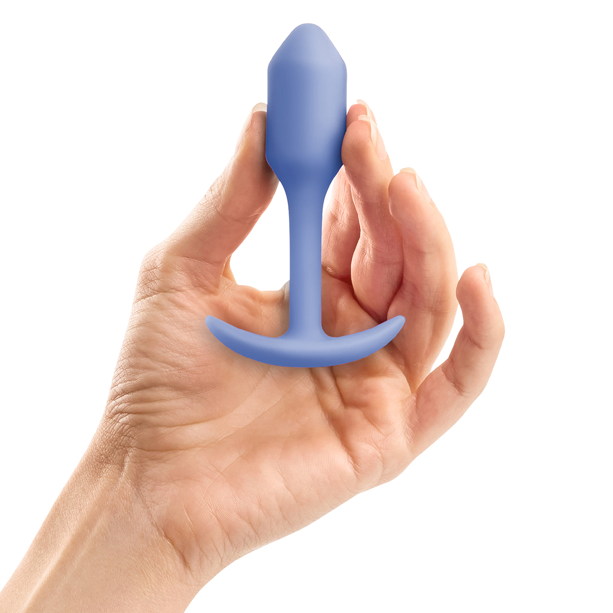 b-Vibe Профессиональная пробка для ношения B-vibe Snug Plug 1 сирень