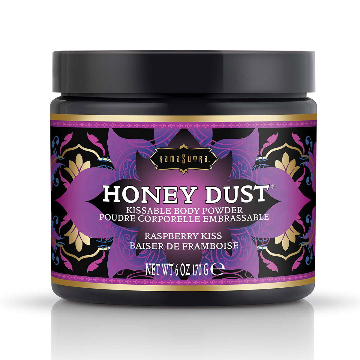 KamaSutra Срок до 31.08.2026 Ароматная пудра для тела Honey Dust Body Powder raspberry kiss 170 г