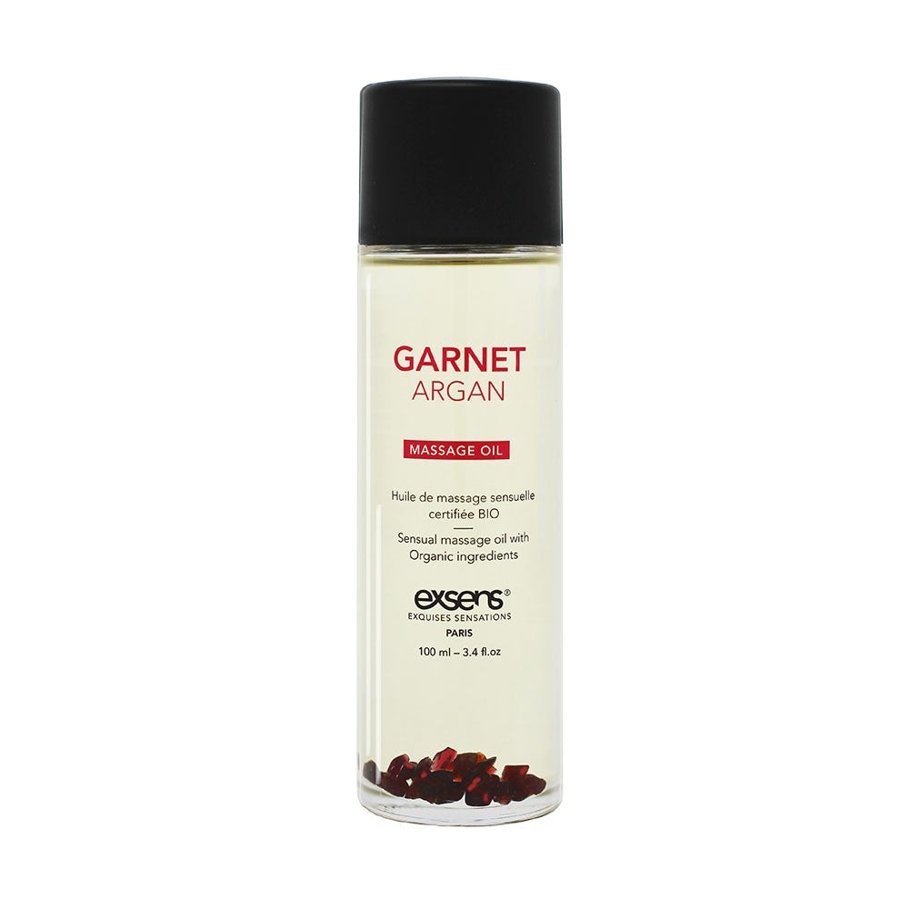 Органическое массажное масло с камнями GARNET ARGAN