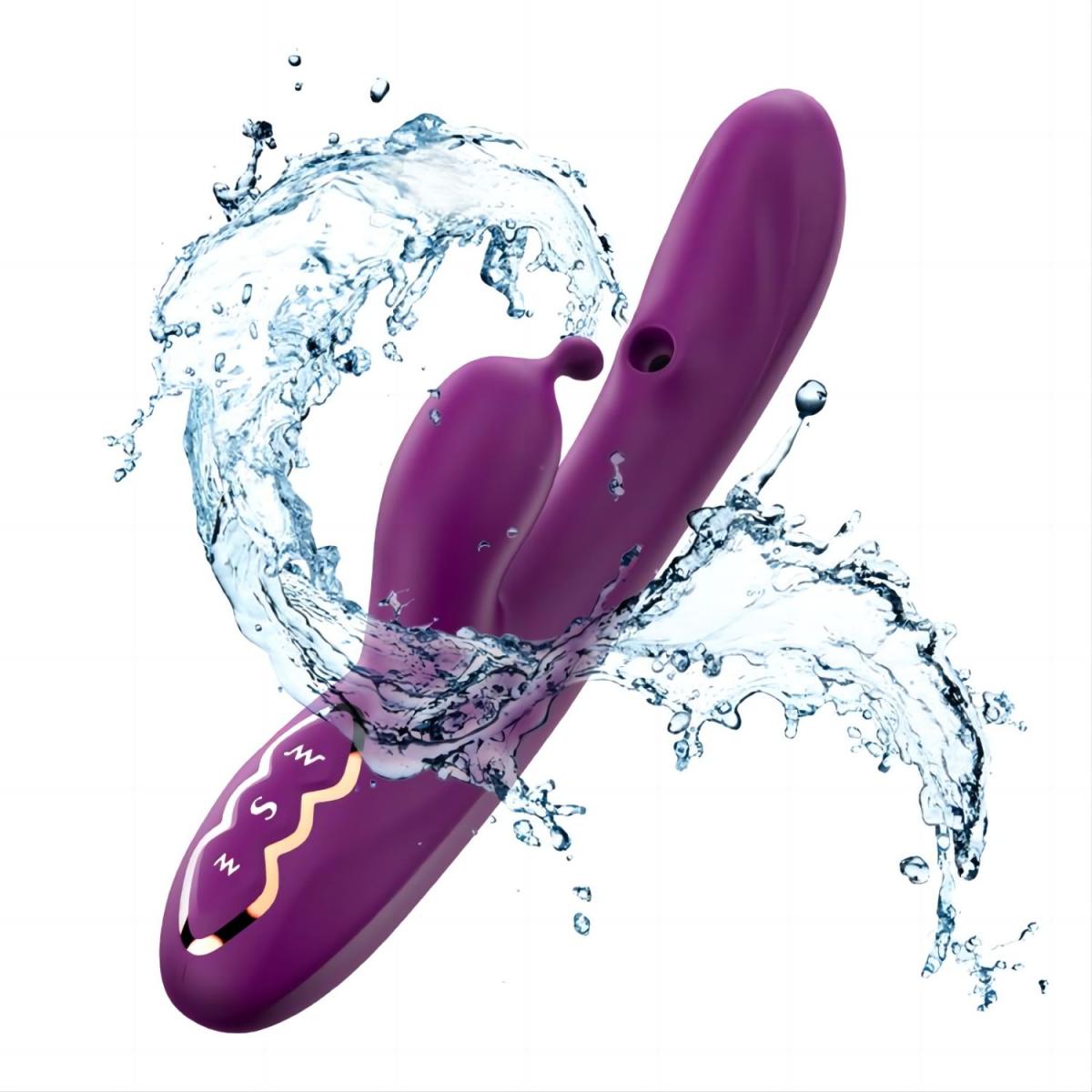 Tracy's Dog Вакуумный вибромассажер-кролик G Spot Alpha Rabbit Vibrator
