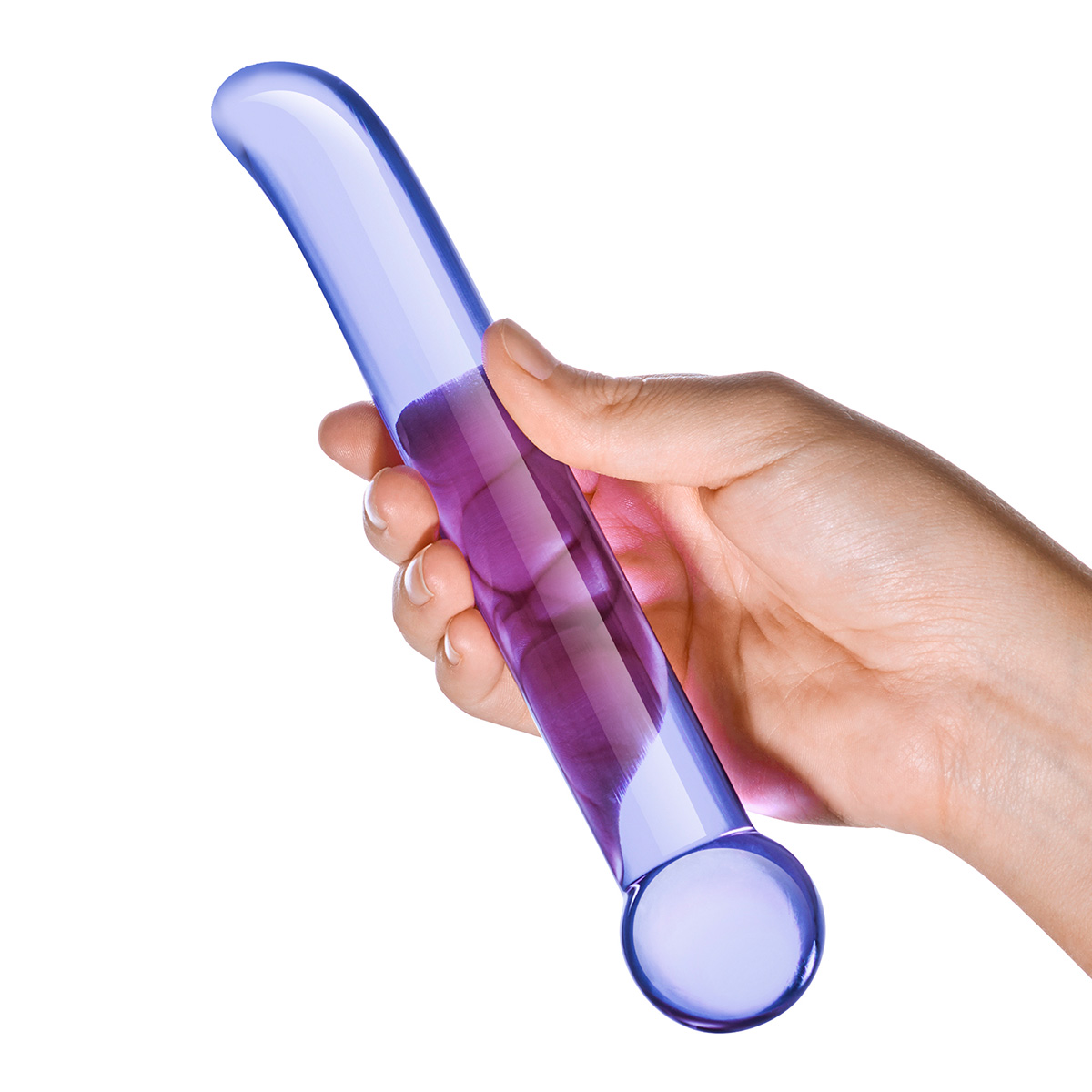 Glas Фиолетовый G-стимулятор PURPLE G-SPOT TICKLER