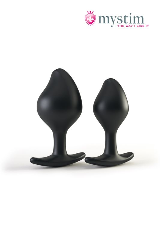 Анальная пробка с электростимуляцией Mystim e-stim butt plug, Rocking Force S