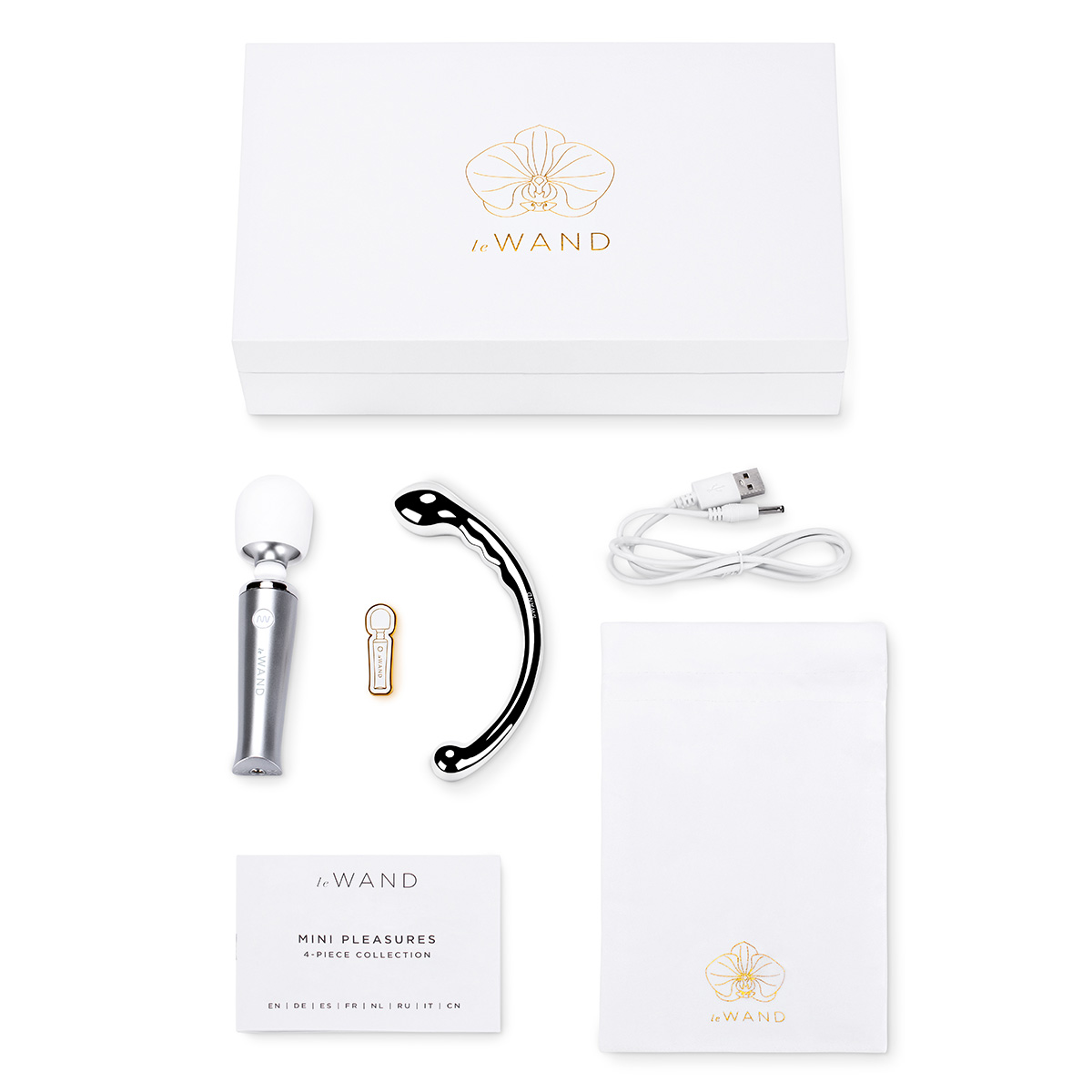 le WAND Набор для удовольствия серебристый le WAND Mini Pleasures