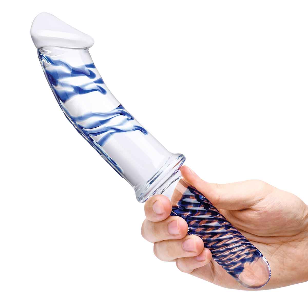 Glas Большой двусторонний стимулятор 11" REALISTIC DOUBLE ENDED