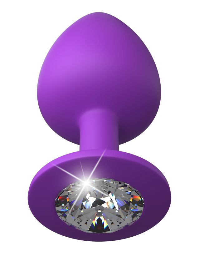 Анальная пробка со стразом большая Fantasy For Her Her Little Gem Large Plug