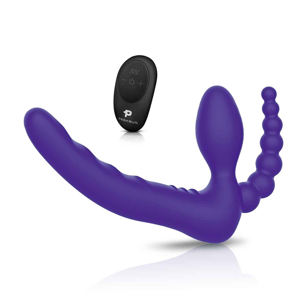 Pegasus Безремневой страпон с дистанционным управлением 7in Remote Control Strapless