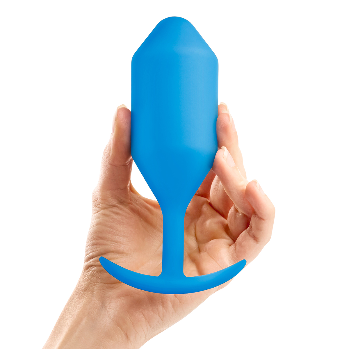 b-Vibe Профессиональная пробка для ношения B-vibe Snug Plug 5 синяя