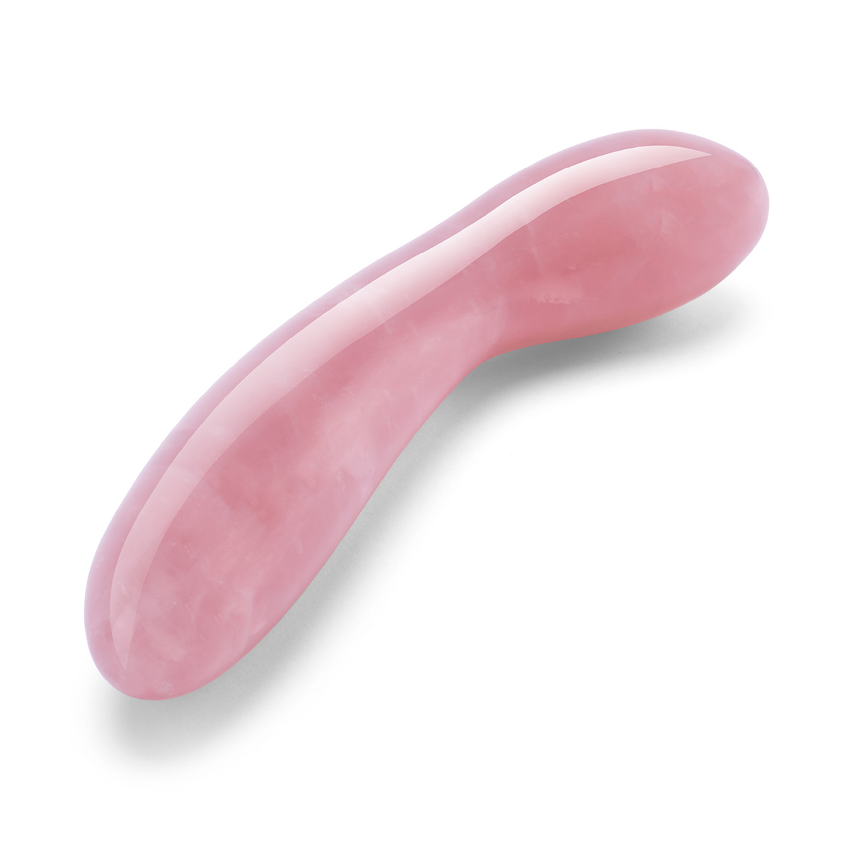le WAND Массажер для G-точки le WAND Crystal G-Wand розовый кварц