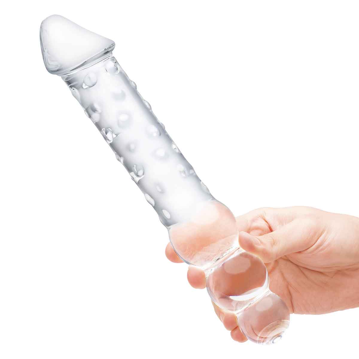 Glas Двусторонний анально-вагинальный стимулятор 12" DOUBLE ENDED