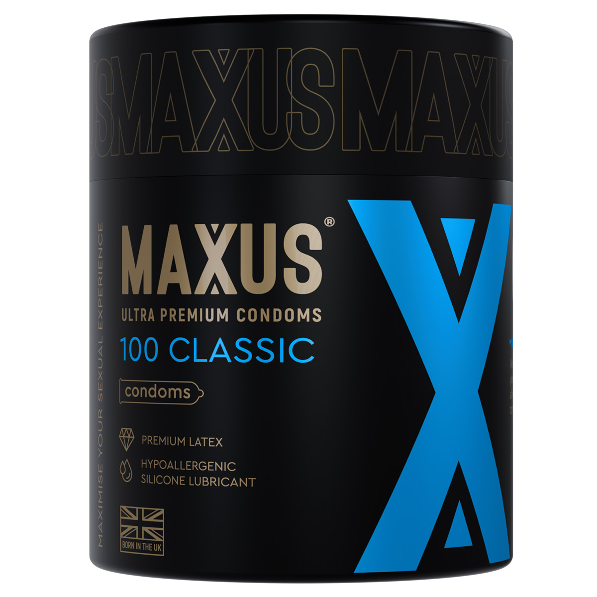 Maxus Презервативы в тубусе классические MAXUS CLASSIC - 1 уп (100 шт)
