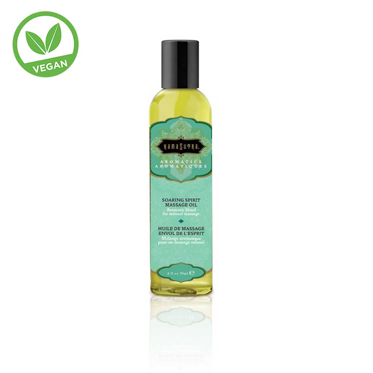 KamaSutra Срок до 30.11.2026 Тонизирующее массажное масло KamaSutra® Aromatic massage oil Soaring spirit 59 мл