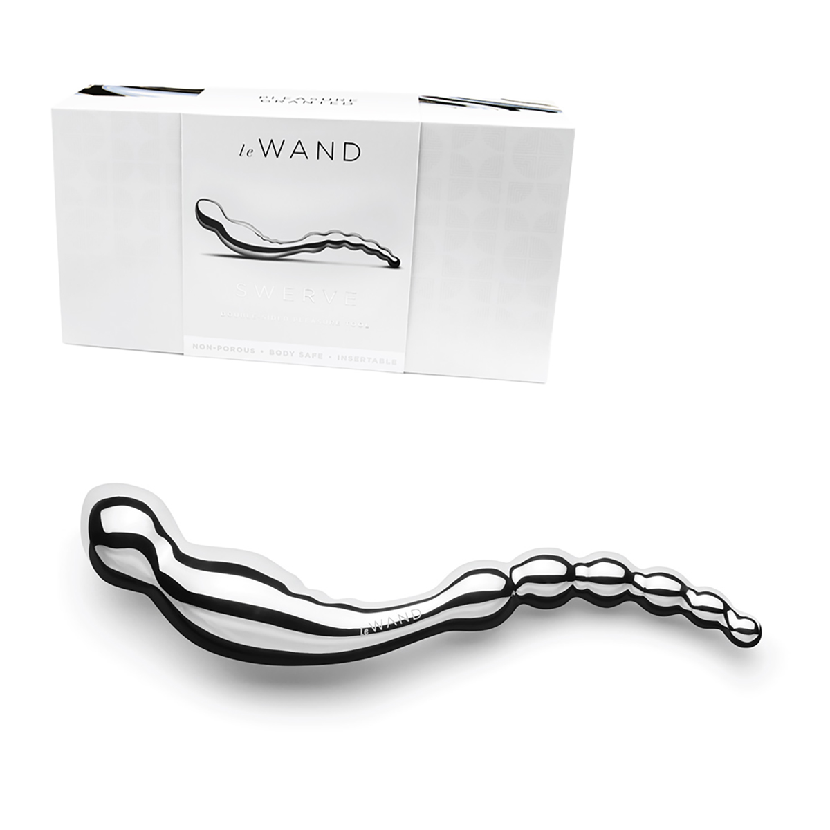 le WAND Двусторонний стимулятор из стали le WAND Swerve