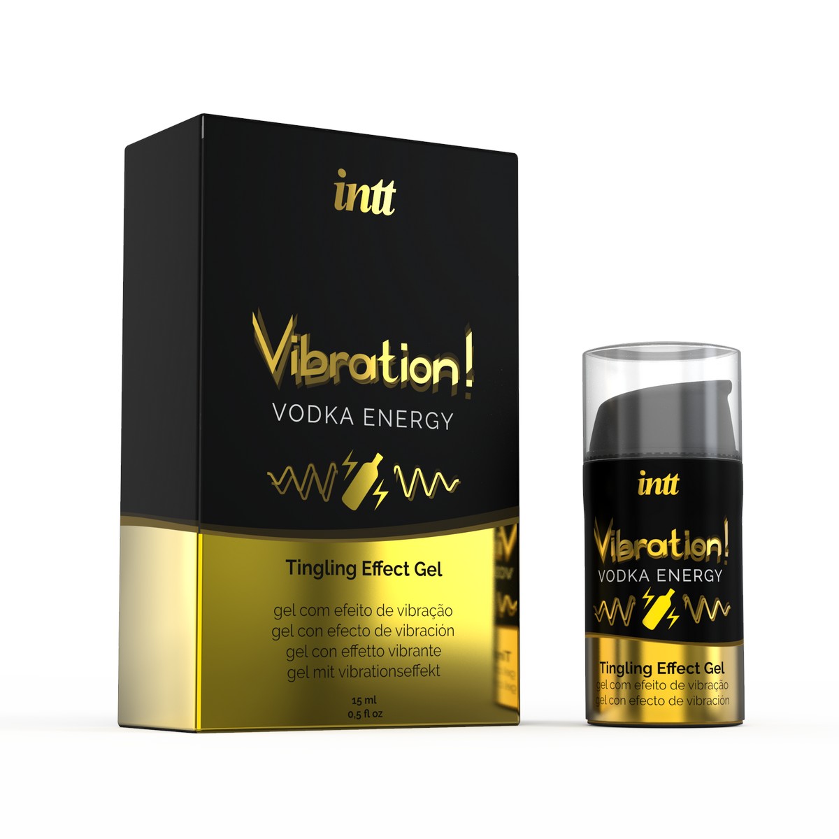 Увлажняющий гель Жидкий вибратор Vodka, 15 мл