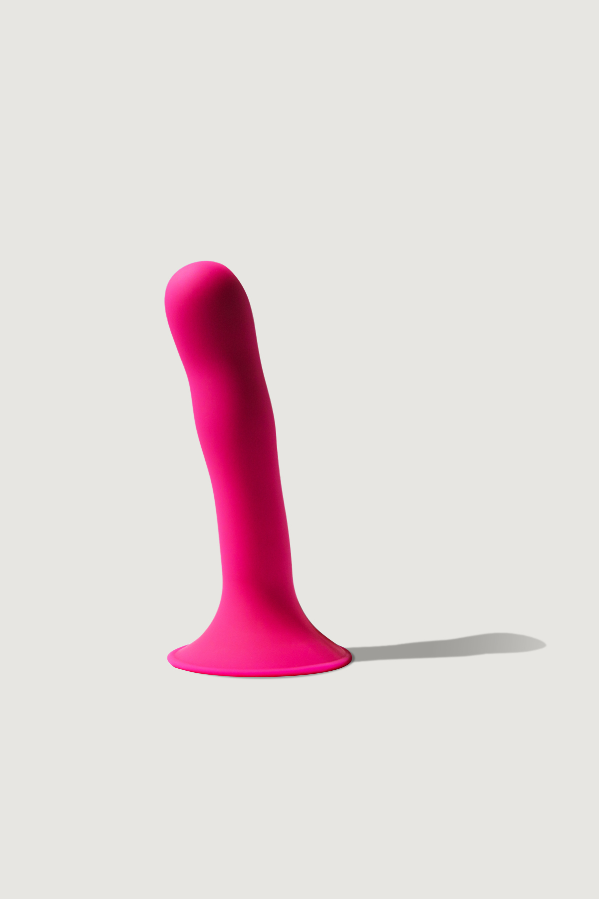 Дилдо на присоске с двойной плотностью Hitsens S04 Pink
