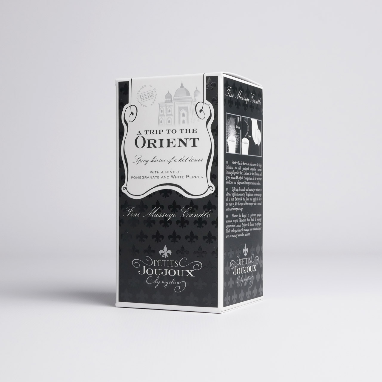 Petits Joujoux Orient Аромат –Гранат и белый перец, массажное масло в виде свечи. 120 г