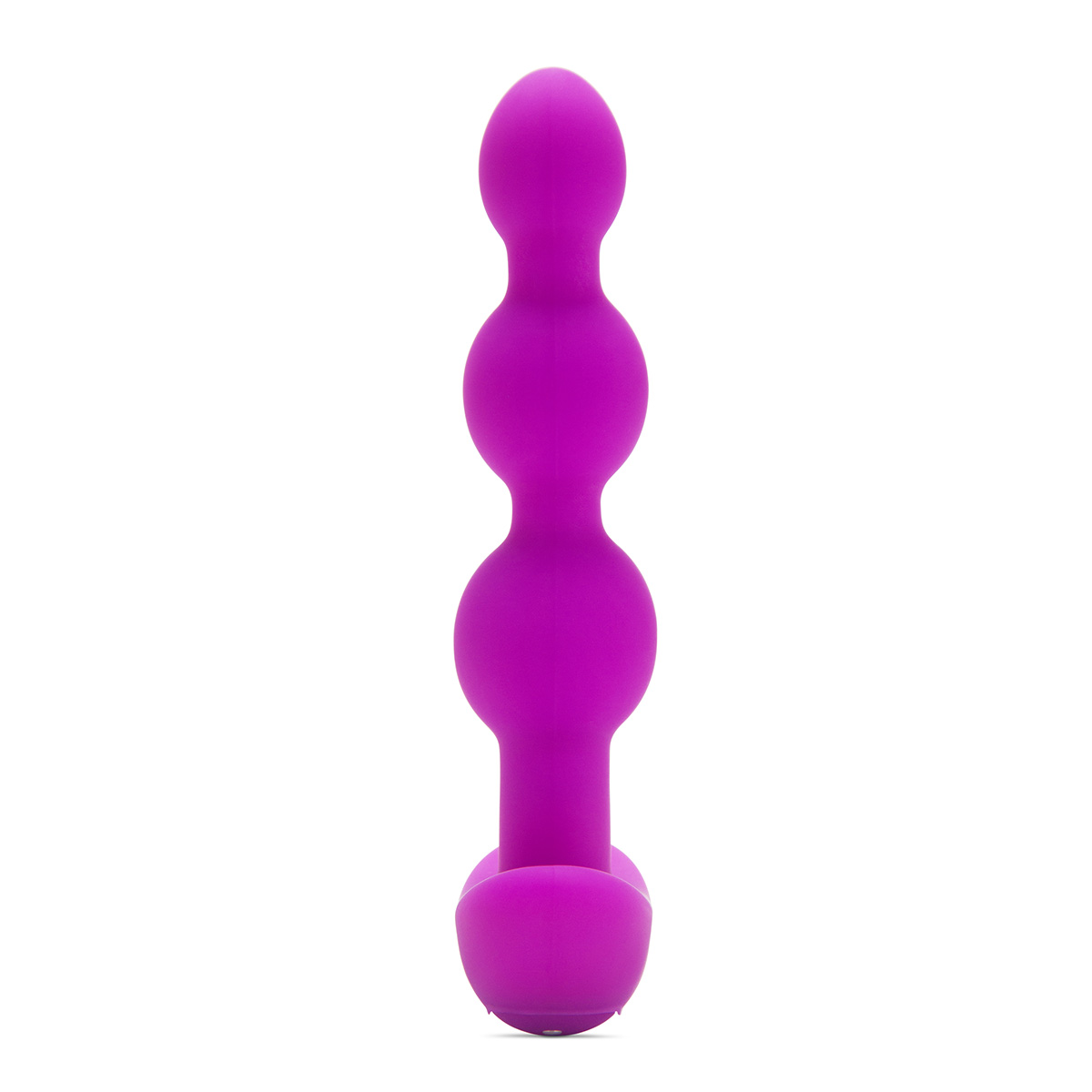 b-Vibe Анальные премиум-бусы с 2 моторами b-Vibe Triplet Anal Beads фуксия