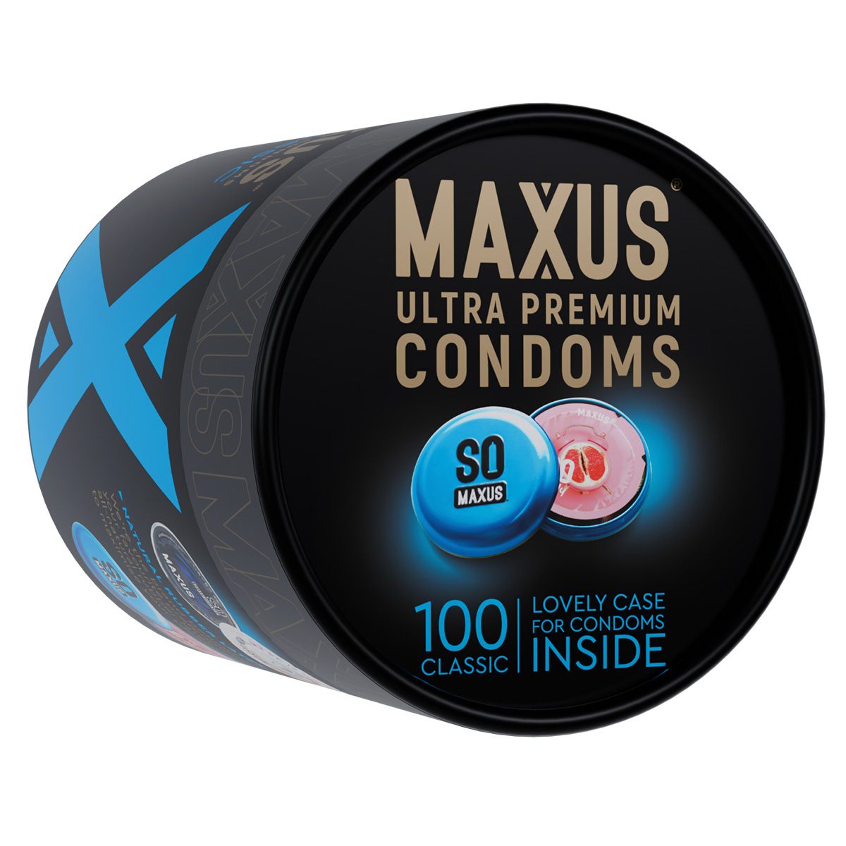 Maxus Презервативы в тубусе классические MAXUS CLASSIC - 1 уп (100 шт)