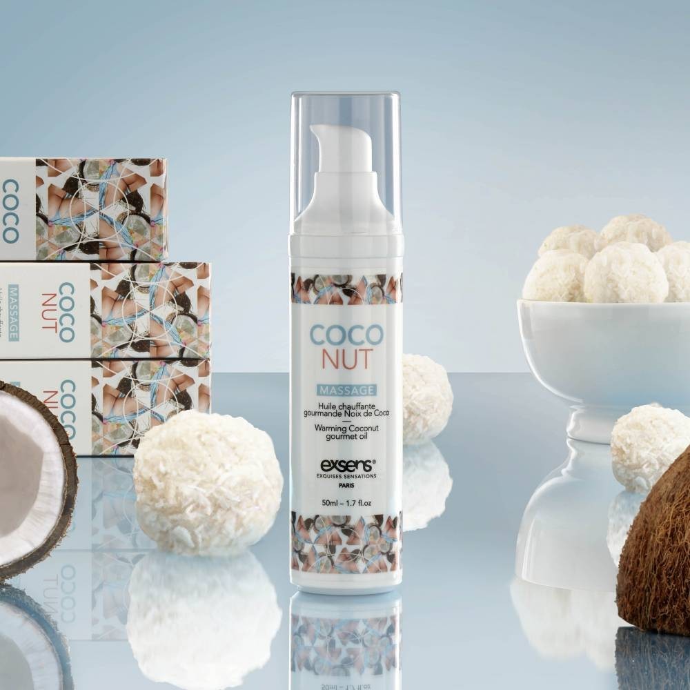 Разогревающее массажное масло Gourmet COCONUT