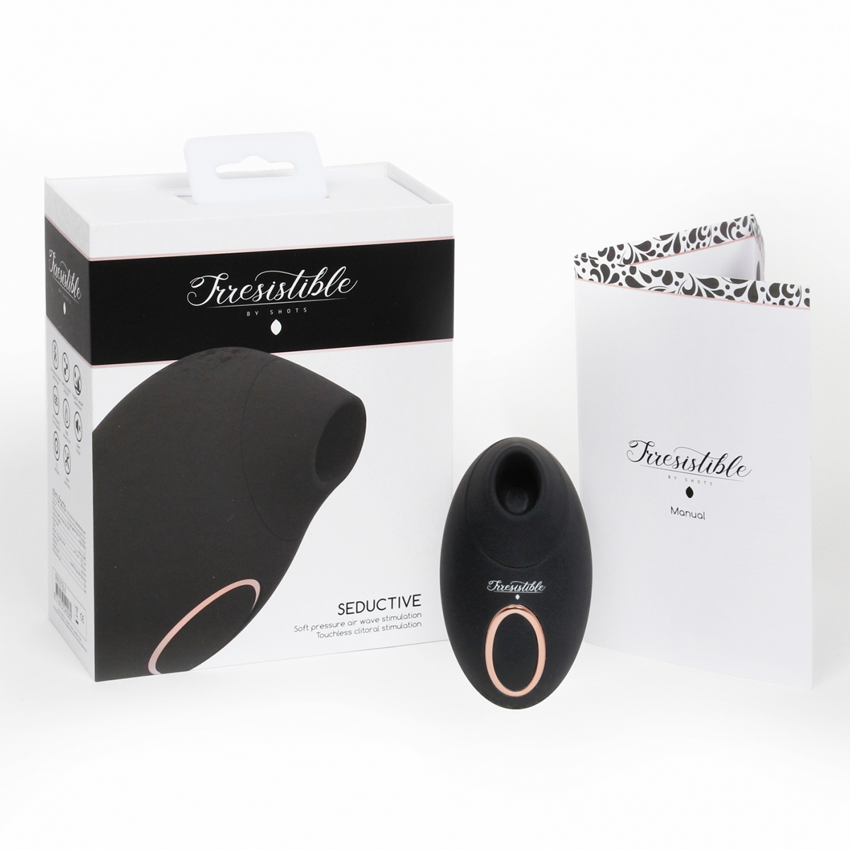 Irresistible Эргономичный женский массажер Irresistible Seductive Black