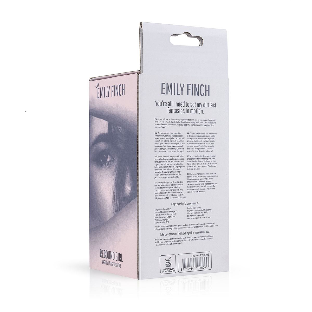 Friend with Benefits Телесный мужской мастурбатор Emily Finch