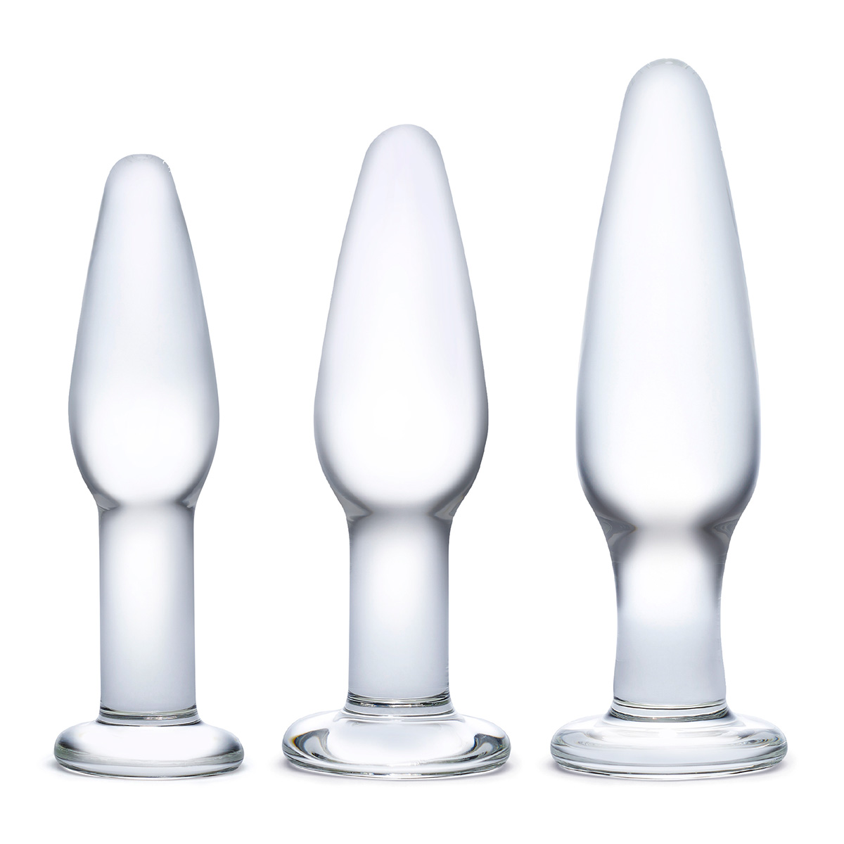 Glas Сет из 3-х стеклянных анальных пробок ANAL TRAINING SET