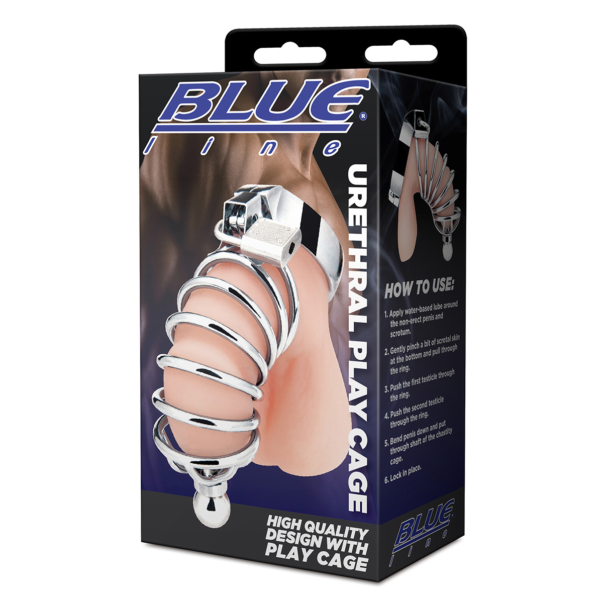 BlueLine Металлическая клетка Urethral Play Cage