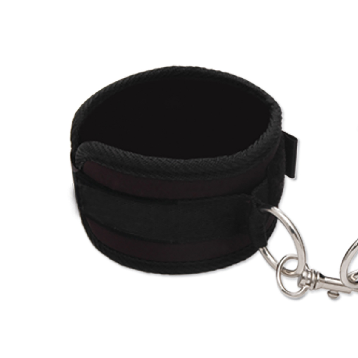 Lux Fetish Мягкие черные универсальные фиксаторы Love Cuffs