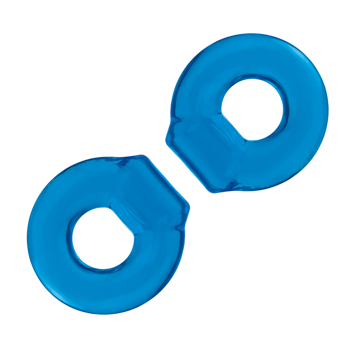 BlueLine Пара колец для пениса и мошонки 2-Pack Ultra-Stretch Stamina Endurance Ring