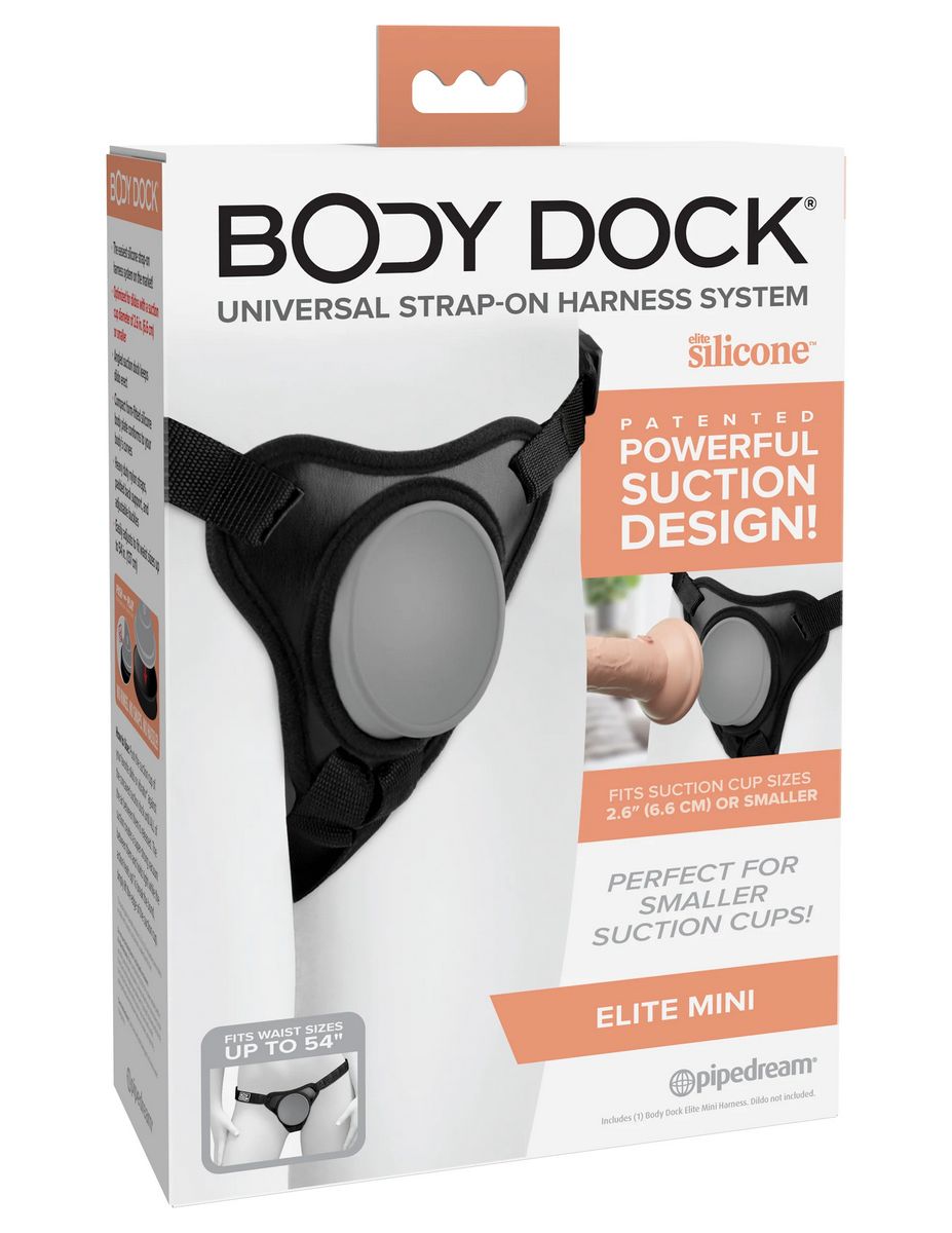 Страпон-система с ремнями Body Dock Elite Mini
